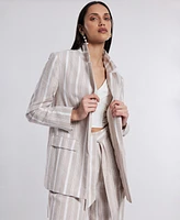 Bcbg New York Women's Open-Front Notch-Lapel Blazer