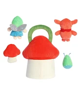 ebba Small My Fairy Garden Baby Talk Engaging Baby Plush Toy Red 7.5"