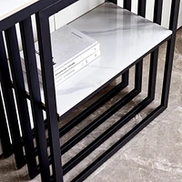 Versatile Modern Black Console Table