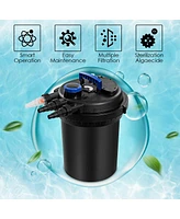 4000 Gallons Pond Pressure Bio Filter with 13W Uv Light