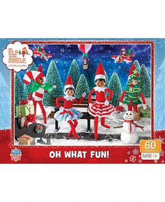 Masterpieces Elf on the Shelf Oh What Fun 60 pc Puzzle