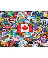 Masterpieces Greetings from Canada 550 pc Puzzles