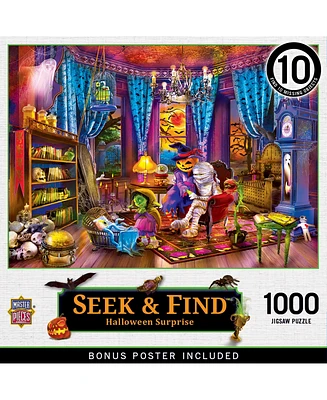 Masterpieces Halloween Surprise Seek & Find 1000 pc Puzzles