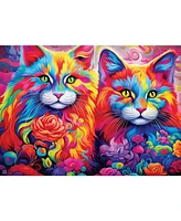 MasterPieces Puzzles MasterPieces Colorize - Rainbow Whiskers 1000 Piece Jigsaw Puzzle