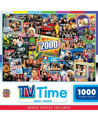 MasterPieces Puzzles MasterPieces Tv Time - 2000's Shows 1000 Piece Jigsaw Puzzle