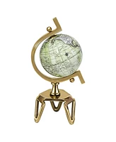 Sugift Educational Geographic 10 Inch World Globe with Triangle Metal Stand