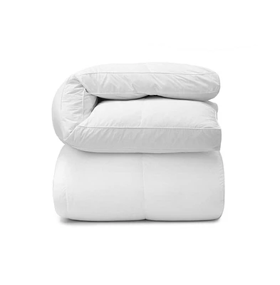 Standard Textile Home Down Featherbed, King, White