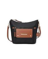 Mkf Collection Serenity Color Block Crossbody Bag by Mia K