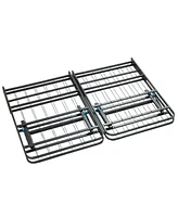 14" Adjustable Foldable Steel Bed Frame