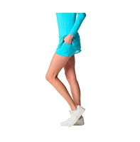 G Lifestyle Clothing Women's Mesh Block Skort