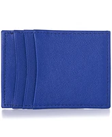 Alpine Swiss Men's Money Clip Thin Front Pocket Wallet Genuine Leather Card Case