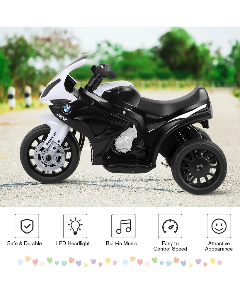Slickblue 6V Kids 3 Wheels Riding Bmw Licensed Electric Motorcycle