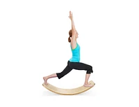 Slickblue Versatile Wobble Board for Kids and Adults - Balance Training and Exercise Tool