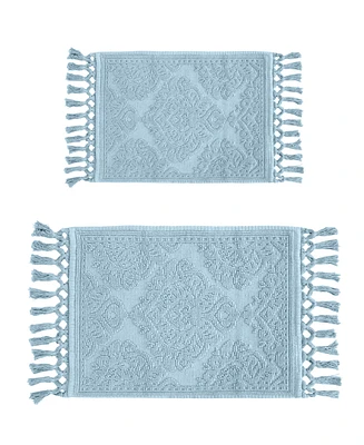 Jean Pierre New York Ricardo Fringe Cotton 2-Pc. Bath Rug Set