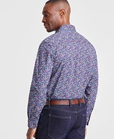 Bar Iii Men's Slim-Fit Peter Ditsy Floral Dress Shirt, Created for Macy's