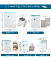 Honey Can Do 25-Pack Vacuum Storage Bags and Compression Travel Space Saver Bags