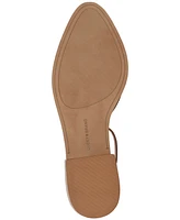 Lucky Brand Women's Maliya Crochet Woven Two-Piece Ankle-Strap Block-Heel Pumps
