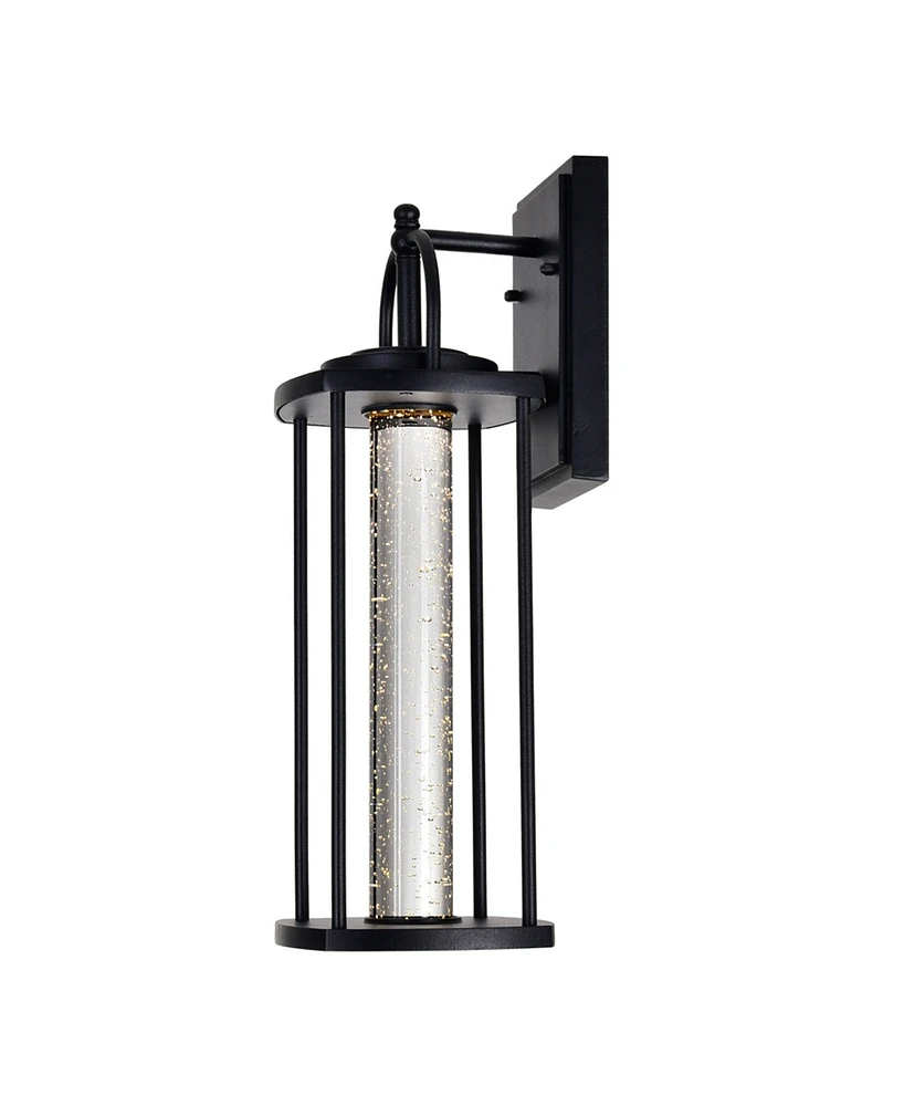 Cwi Lighting 18" Metal Greenwood Led Outdoor Wall Lantern