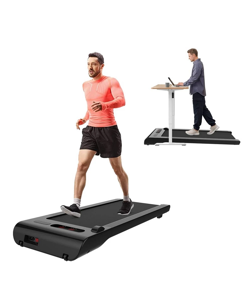 Simplie Fun Under Desk Treadmill with Remote and Led Display