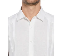 Cubavera Men's Short Sleeve Button-Front Guayabera Shirt