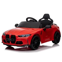 Streamdale Furniture 12V Bmw M4 Kids Ride-On Car with Remote Control