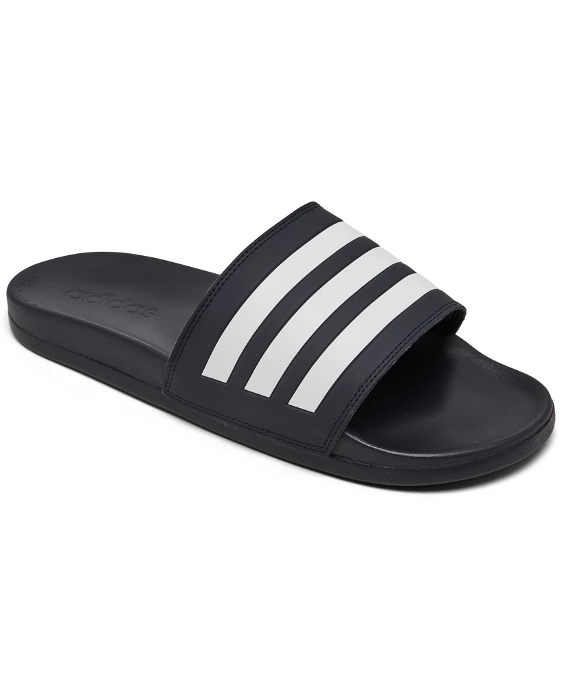 Adidas Men's Adilette Comfort Slide Sandals from Finish Line