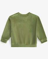 First Impression Baby Boys Solid Velour Sweatshirt, Created for Macy's