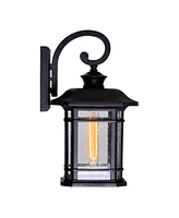 Cwi Lighting 17.3" Metal Blackburn 1 Light Outdoor Wall Lantern