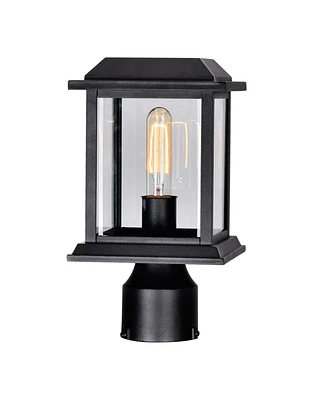 Cwi Lighting 11.7" Metal Blackbridge 1 Light Outdoor Lantern Head