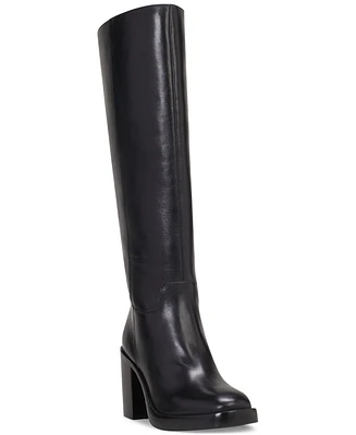 Vince Camuto Women's Gibi Wide-Calf Platform Knee-High Boots