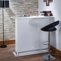 Streamdale Furniture Kite Bar Table In High Gloss