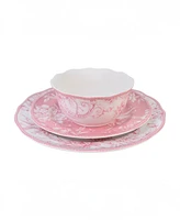 222 Fifth Adelaide 12 Pc Dinnerware Set, Service for 4