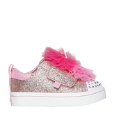 Skechers Girl's Toddler Twinkle Toes: Twi-Lites 2.0 Tutu Cute Fastening Strap Casual Sneakers from Finish Line