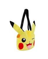 Pokemon Pikachu Big Face Plush Adult Bag