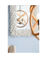 Rope Globe Chandelier with Adjustable Chain