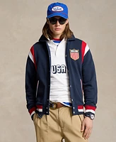 Polo Ralph Lauren Unisex Team Usa Fleece Baseball Jacket