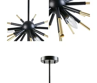 Ely 3-Light Spiked Chandelier