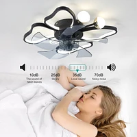 Modern Butterfly Design Ceiling Fan with Remote Control