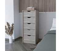 Streamdale Furniture Kamran Dresser, Bedroom, Concrete Gray