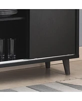 Buffet Black for Home or Office Use