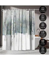 Americanflat 71x74 Abstract Shower Curtain