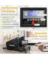 Costway Dog Treadmill for Small/Medium Dogs Indoors Pet Running Training Machine