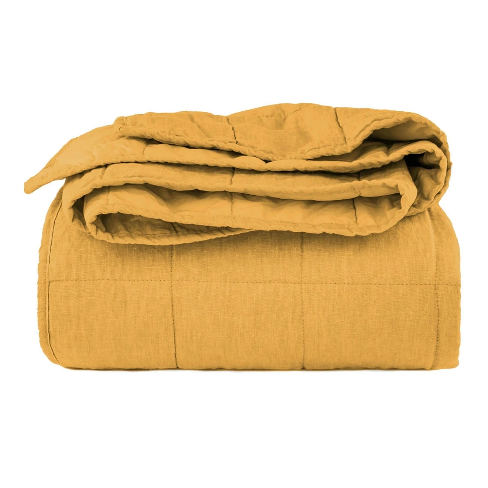 French Linen Box Stitch Quilt