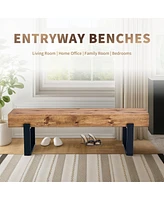 Streamdale Furniture Multi-Purpose Indoor Benches for Dining, Bed, and Entryway