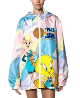 Members Only Women's Space Jam Windbreaker Jacket