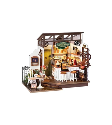 Flash Popup Diy 3D House Puzzle No17 Cafe 183pcs