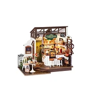 Flash Popup Diy 3D House Puzzle No17 Cafe 183pcs