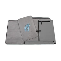 Jumbl 1500-Piece Puzzle Caddy, Portable Puzzle Board & Travel Case with 2 Trays & Handle - Gray