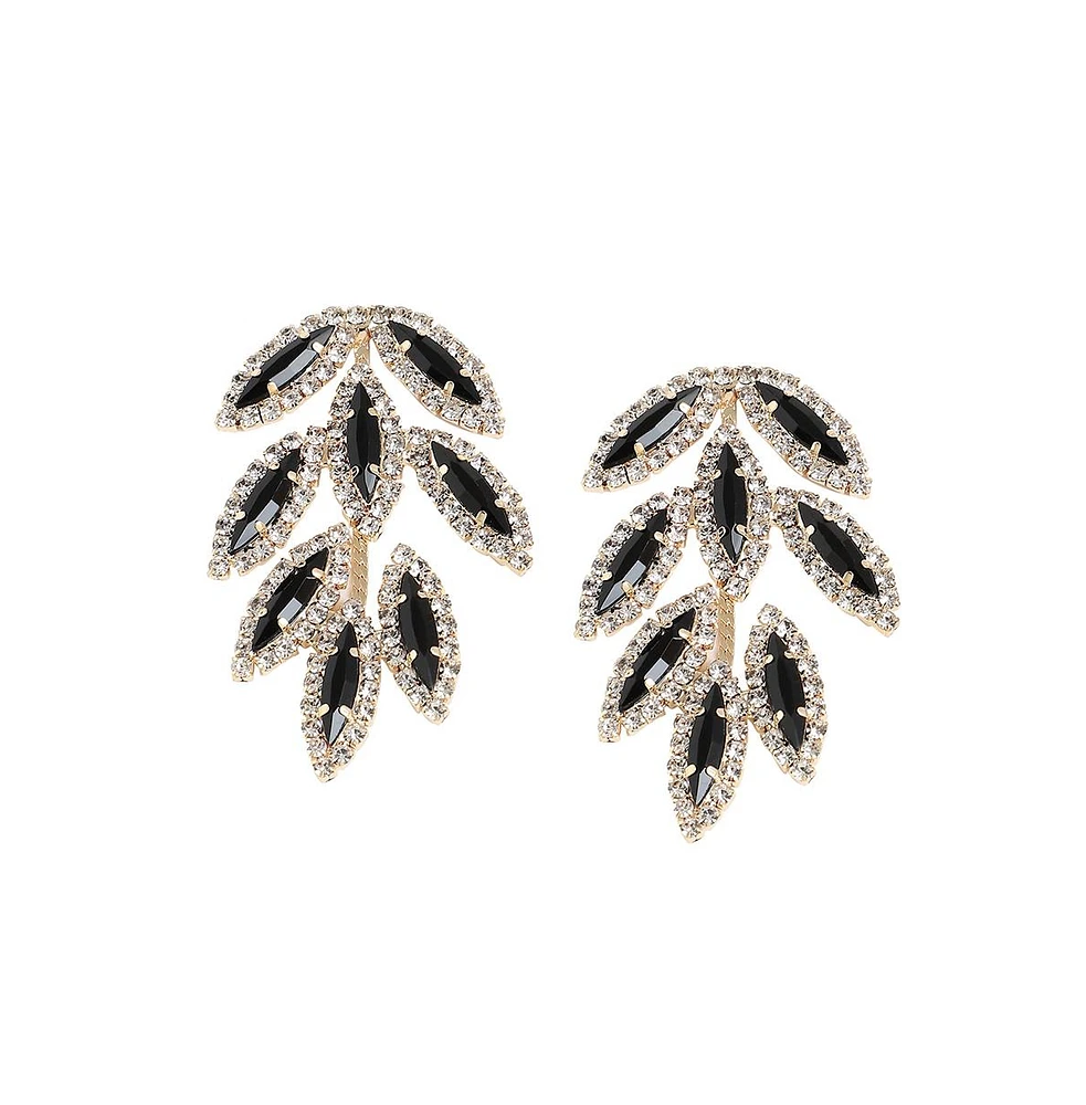Sohi Women's Foliage Drop Earrings