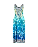 City Chic Plus Afterglow Maxi Dress